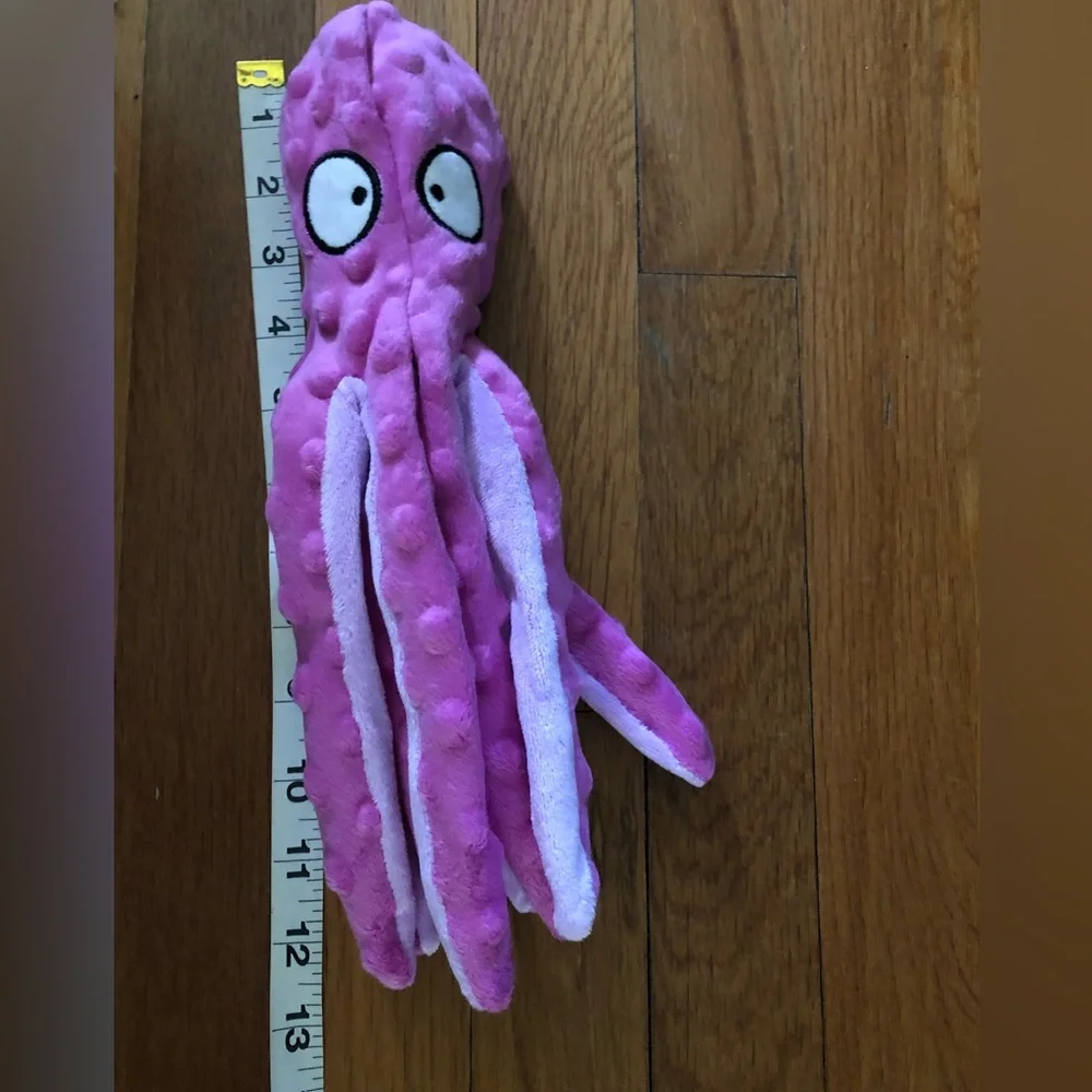 BOGO Pink Octopus Pet Toy